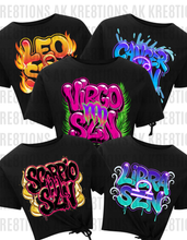 Load image into Gallery viewer, Zodiac SZN Graffiti Tees