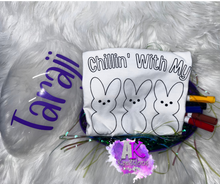 Load image into Gallery viewer, Color Me Tee w/ Personalized Easter Egg