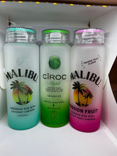 Load image into Gallery viewer, Liquor Inspired Glass Bottle