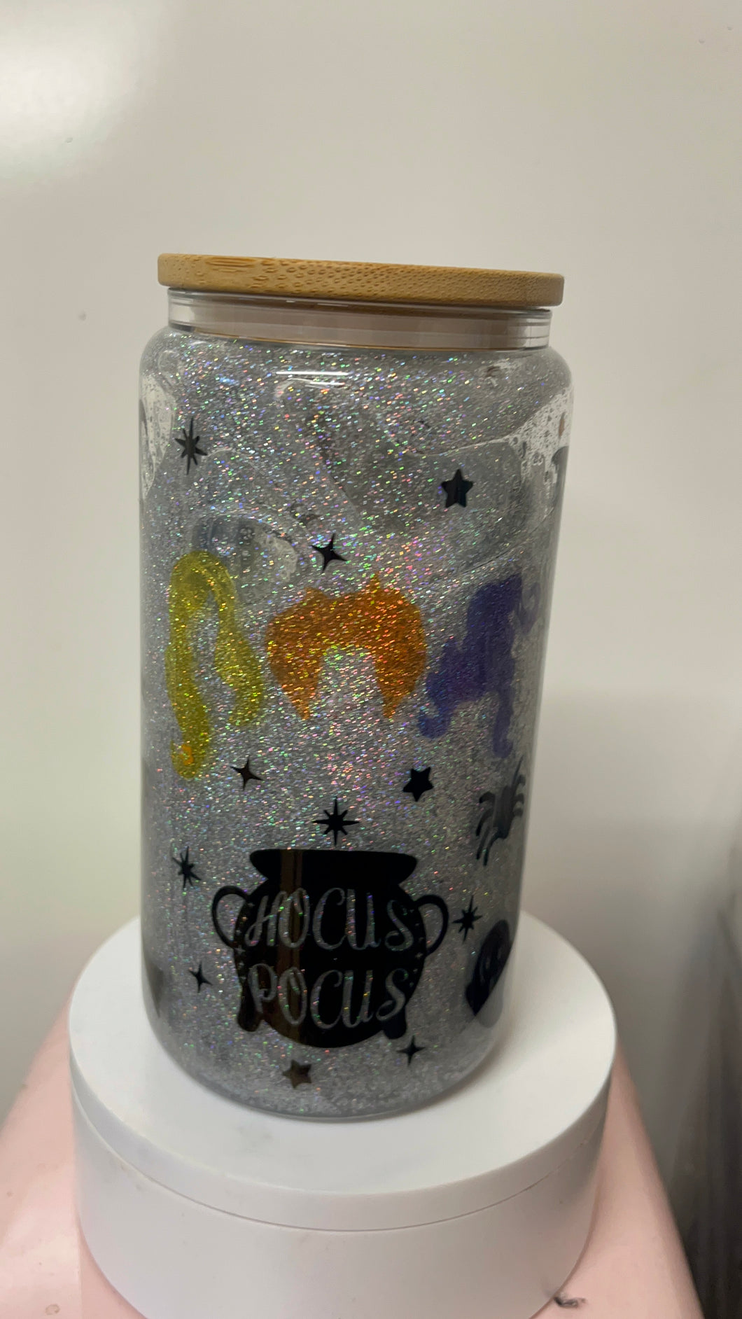 Witch Inspired Snow Globe Tumbler