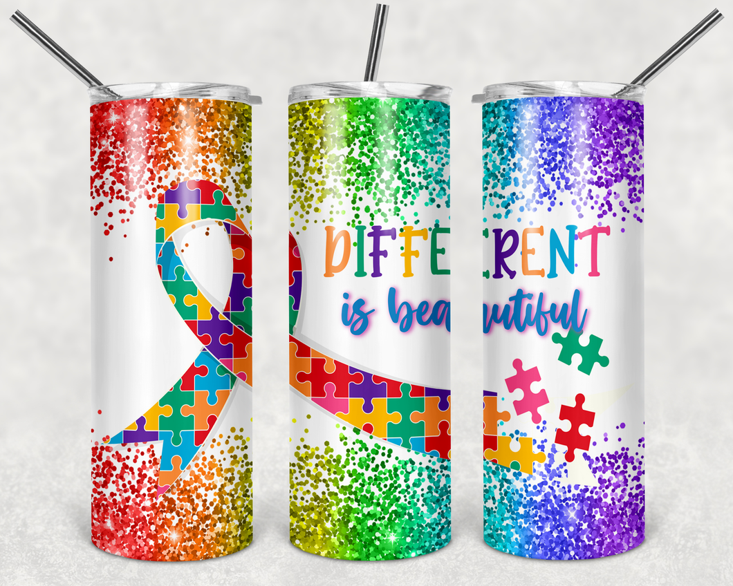 Different is Beautiful Tumbler