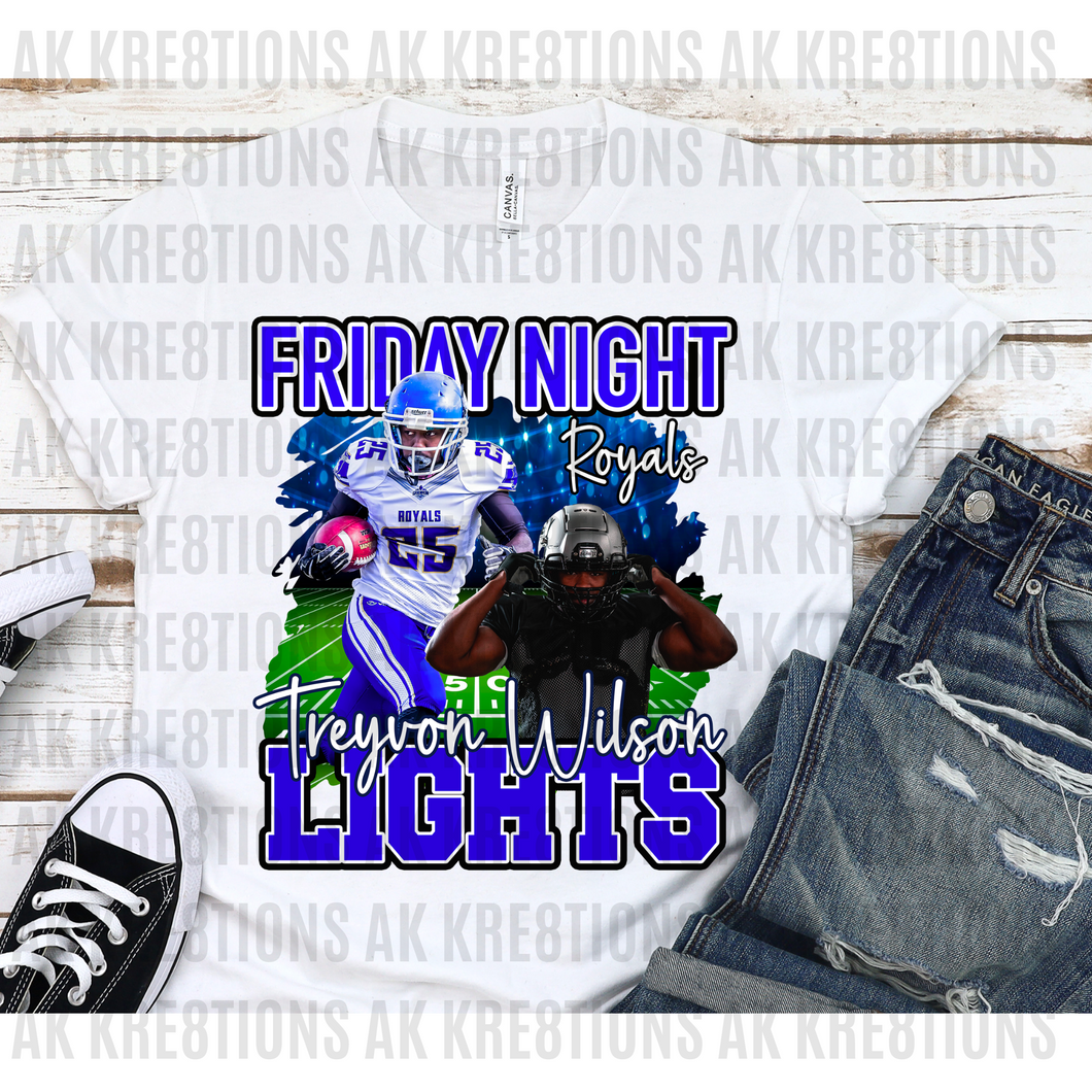 Friday Night Lights Football Tee