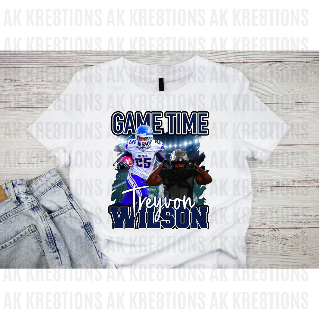 Game Time Football Tee