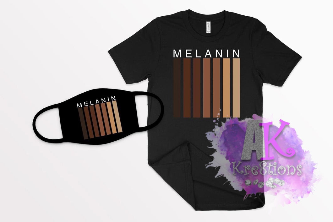 Melanin T-shirt & Mask Set