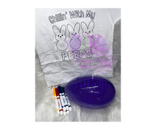 Load image into Gallery viewer, Color Me Tee w/ Personalized Easter Egg
