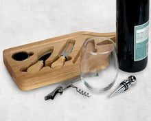 Load image into Gallery viewer, Shh I Deserve This Wine &amp; Cheese Set

