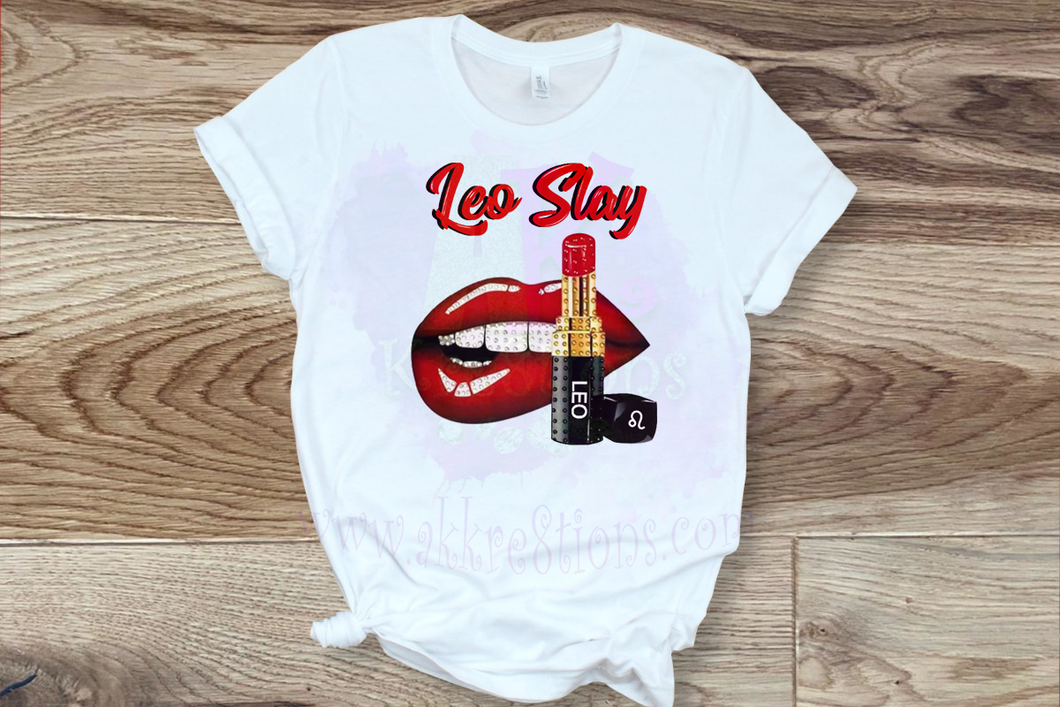 Leo Slay Tee