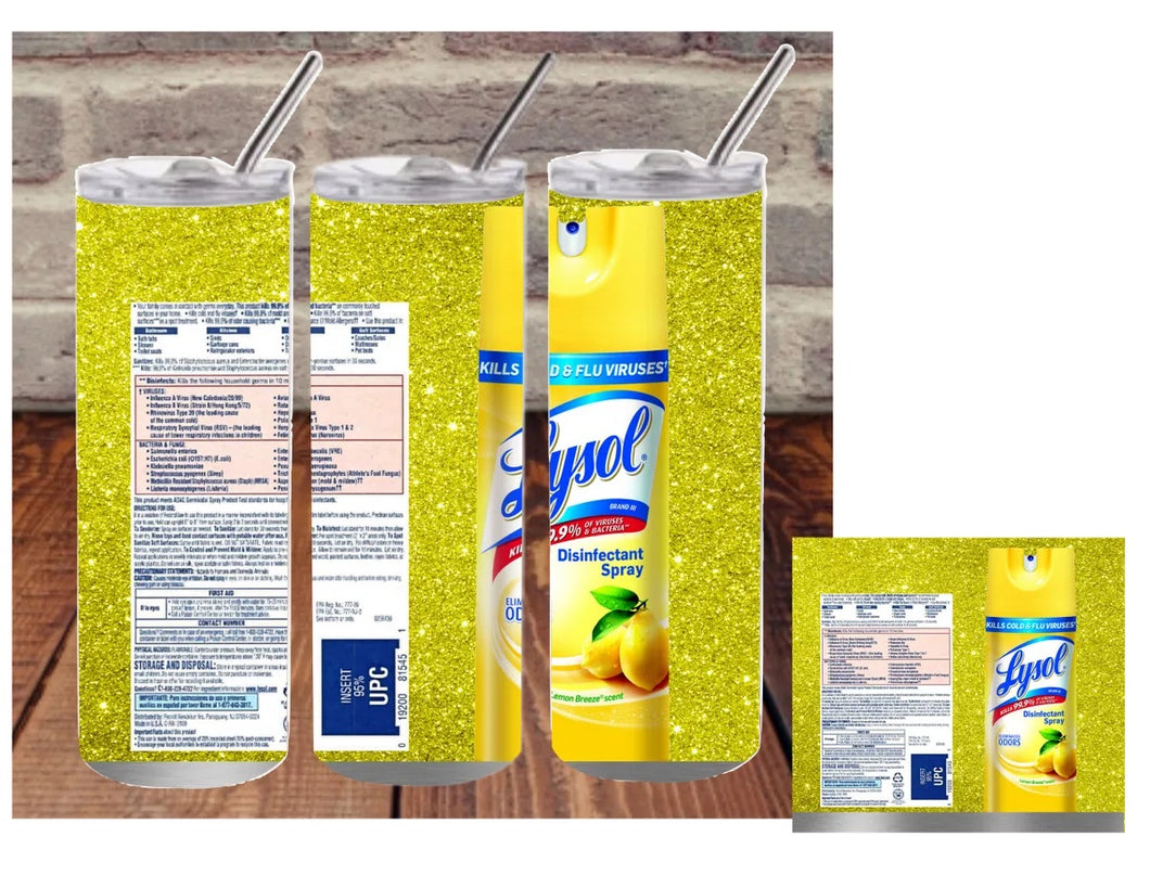 Lysol Skinny Tumbler