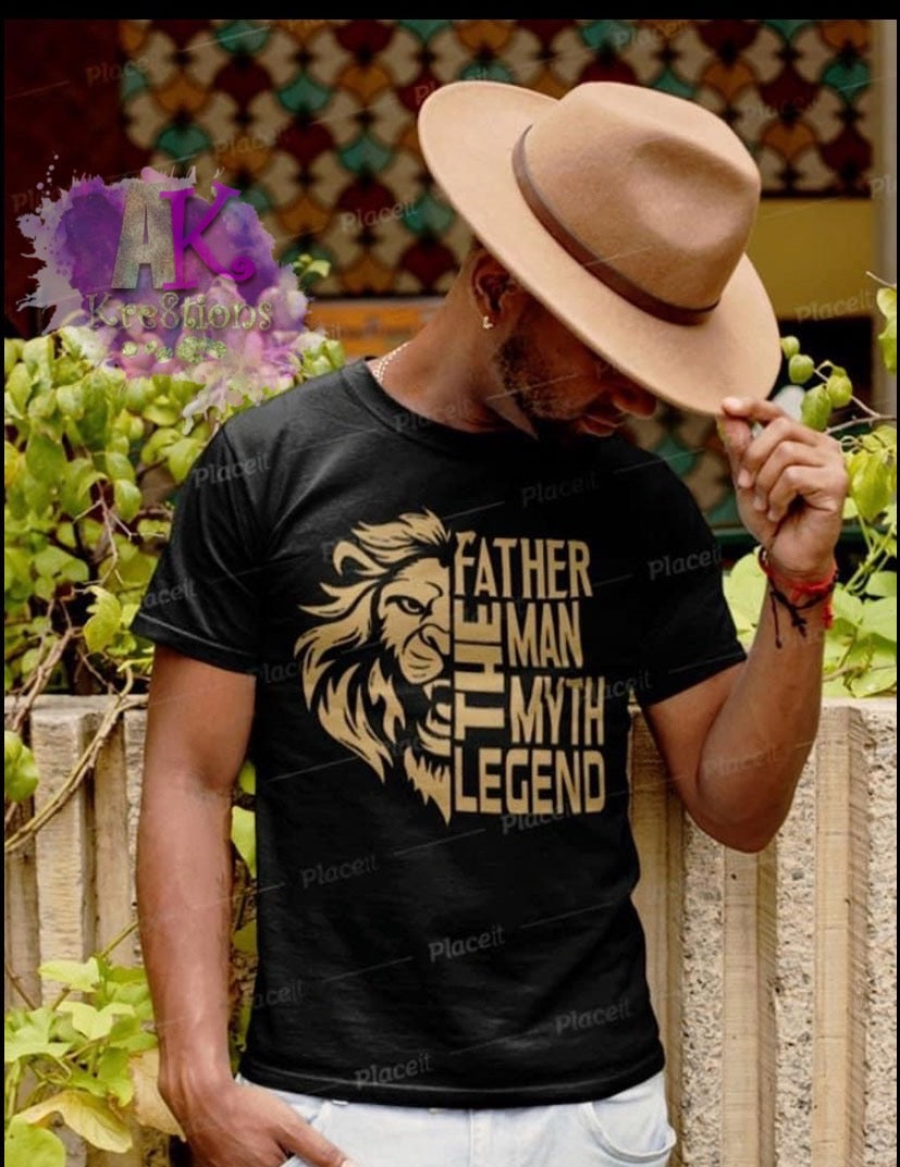 Lion (Father, The Man, Myth, Legend) Shirt